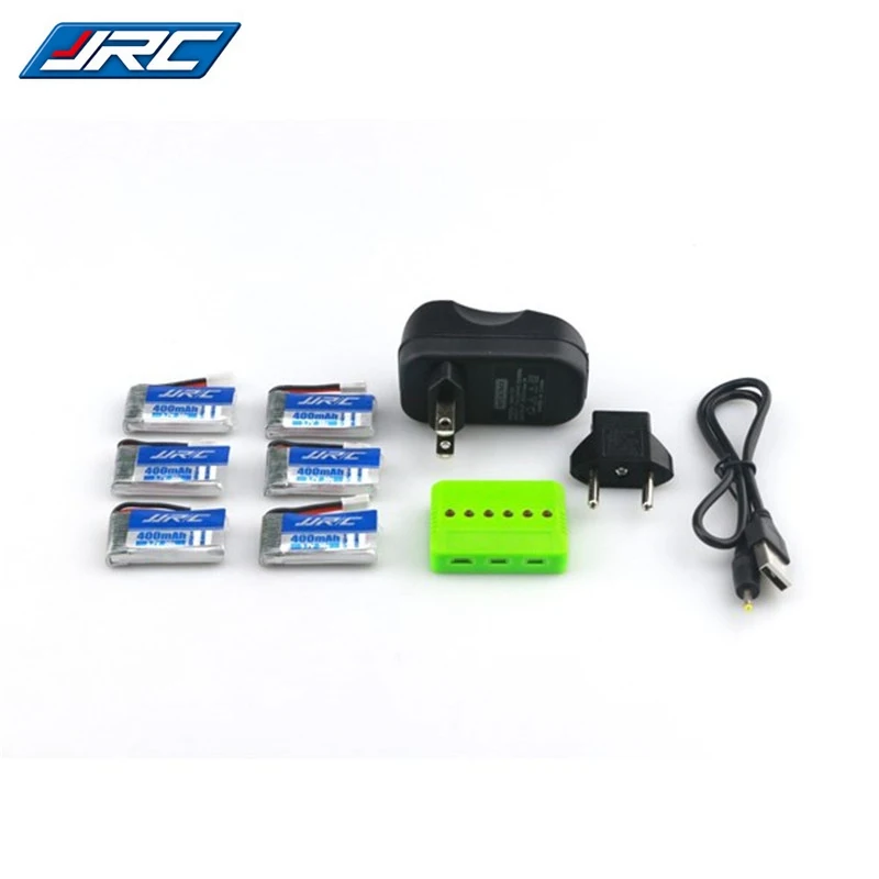 Лучшая сделка оригинальный JJRC H31 RC Quadcopter запасные части 6 шт 3 7 V 400MAH 30C Lipo батарея и