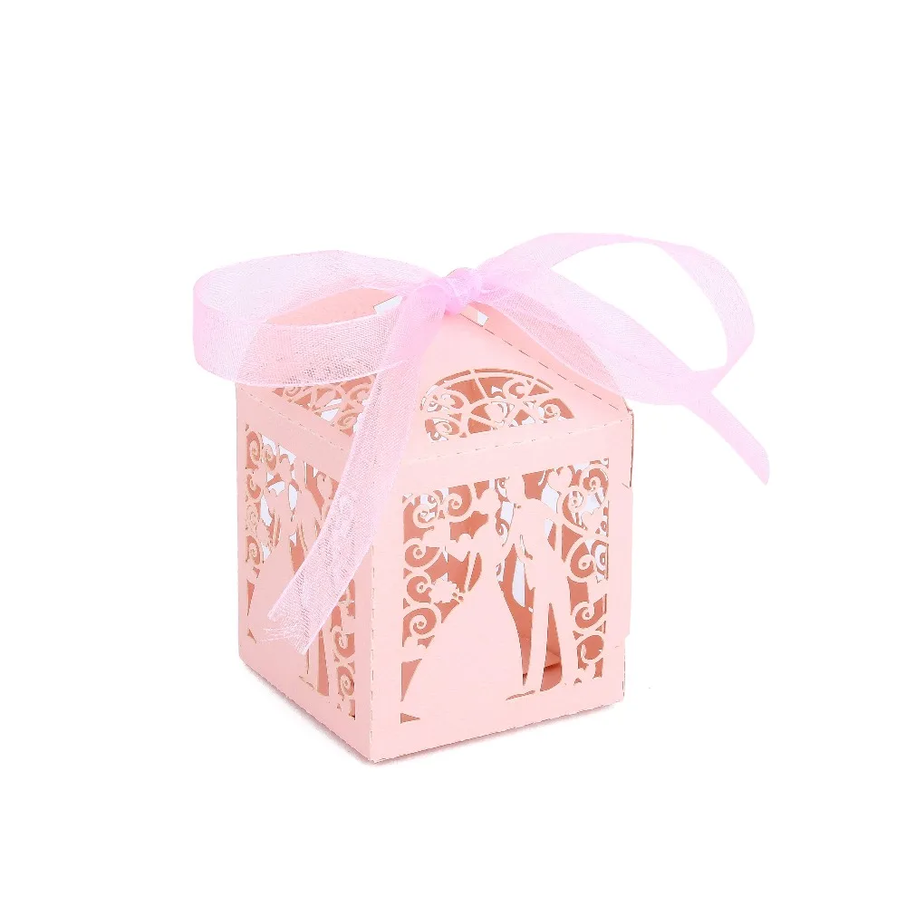 50 шт. коробка для конфет банка упаковка свадебные сувениры и подарки товары