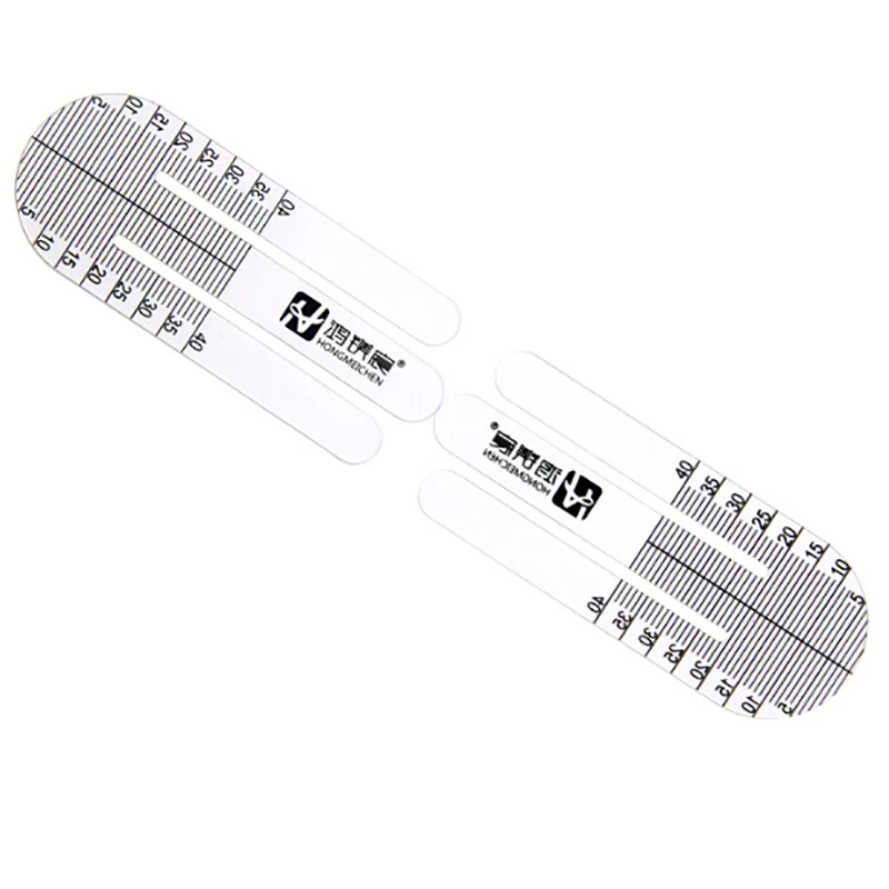 Оптическая линейка для измерения высоты зрачка 1 пара оптовая продажа |
