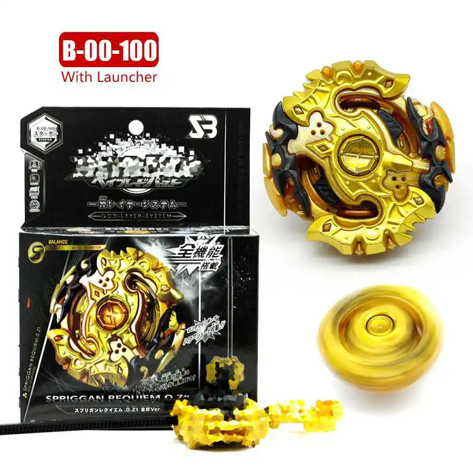 B00-100 Bey blade Burst Toys B82, без пускового устройства и коробки, колышки, металлический сплав, волчок, Bey Blade Blades Toy Bayblade - Цвет: B00-100
