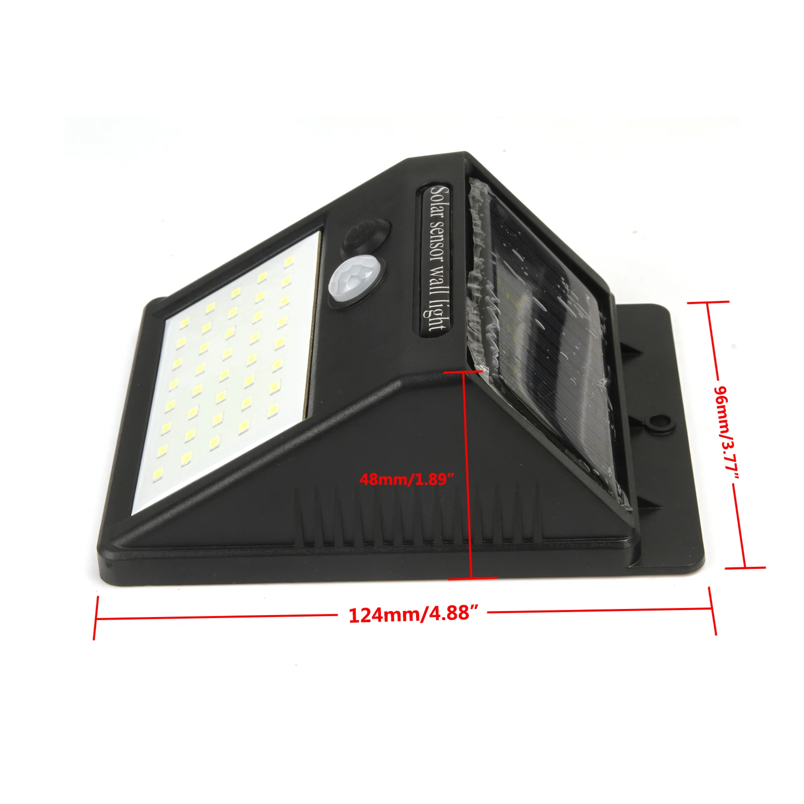 1/2/4 шт. Водонепроницаемый светодиодный солнечный Мощность движения PIR Сенсор