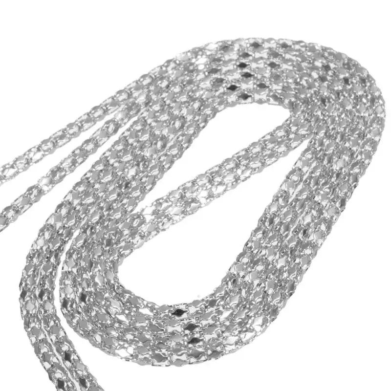 Серебристый Золотой декоративный монокль ожерелье с 6x лупой стеклянная Подвеска