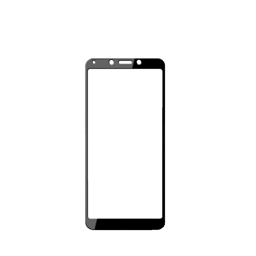Черный 2 шт закаленное стекло для Xiaomi Redmi 6/Redmi 6A Полное покрытие экрана защитное закаленное стекло для Xiaomi Redmi 6A - Цвет: Черный