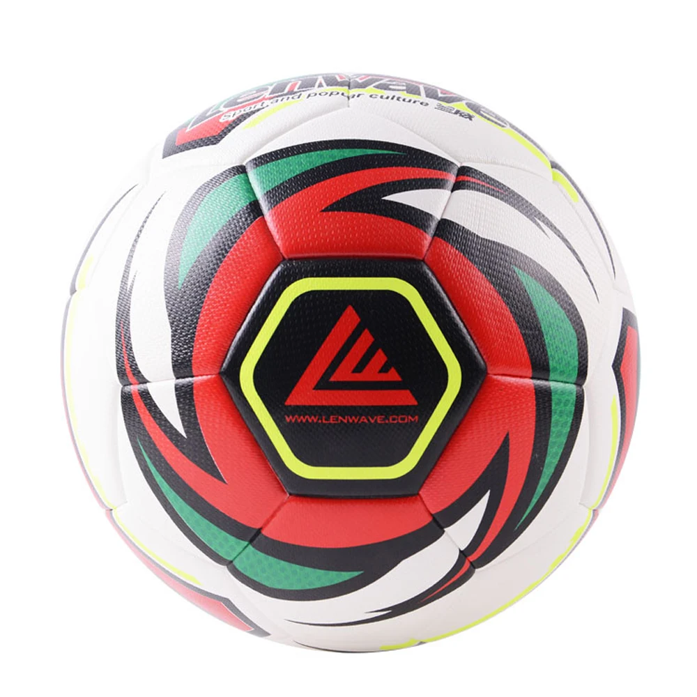 Футбол Мячи официальный Размеры PU Материал кожа Бал клей Наклейки шары подходит