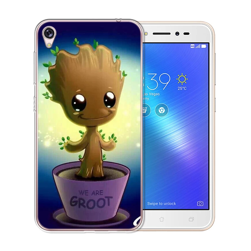 YIKS для Coque Asus Zenfone Live ZB501KL Max 3 4 Pro M1 ZB602KL ZC520KL ZC520TL чехол Venom BB-8 Grout Микки Маус стежка
