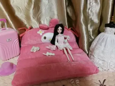 Новая кукла кровать Blyth кукла licca кровать 1/6 кукольный домик аксессуары для licca azone 1/6 bjd куклы аксессуары для Барби