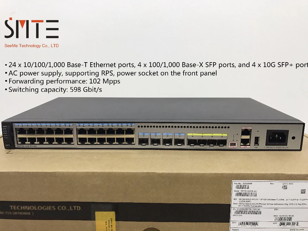 

Switch S5720-AC S5720S-28P-LI-AC S5720-32X-EI-24S-AC