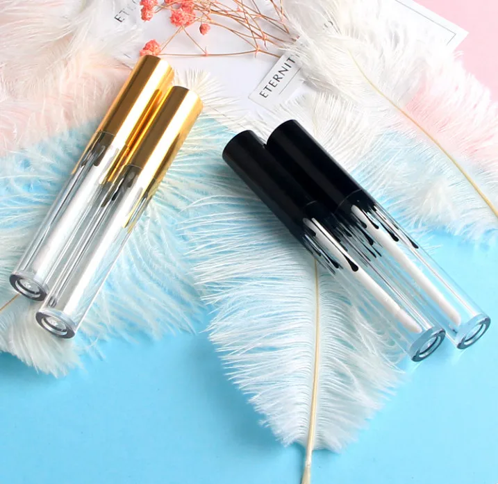 2017 New 200pcs 4ml Lip gloss lipstick tube lip glaze aluminum cover DIY pipe | Красота и здоровье