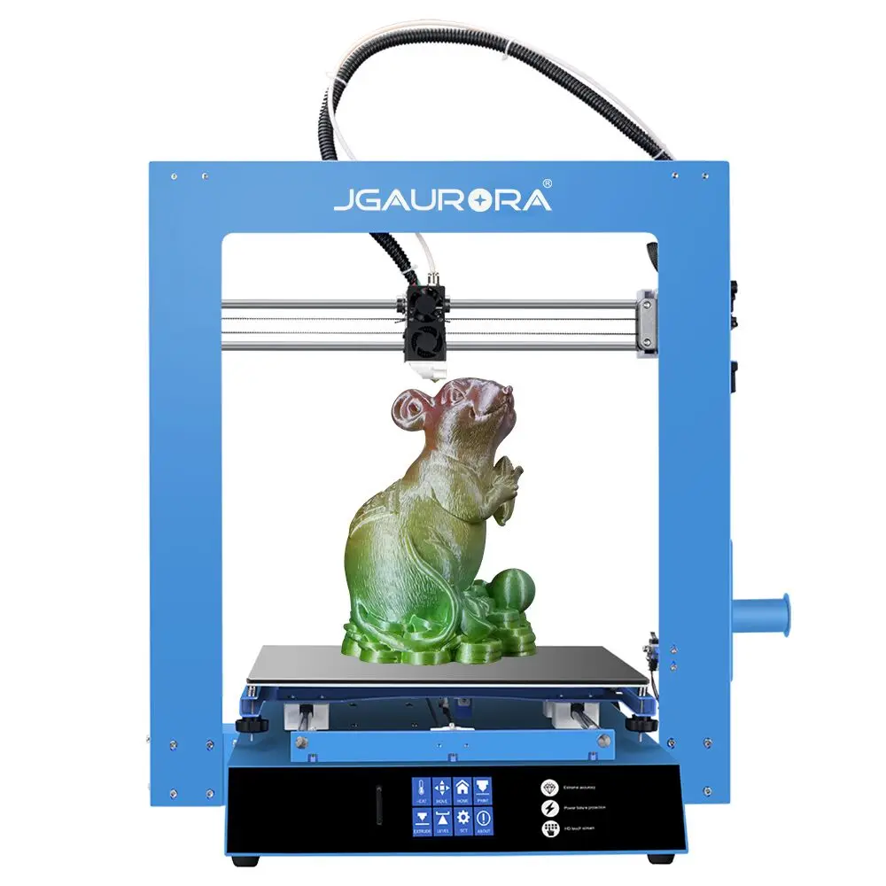 Набор для 3D принтера JGMAKER JGAURORA A1 Полноцветный сенсорный экран большой размер 3d