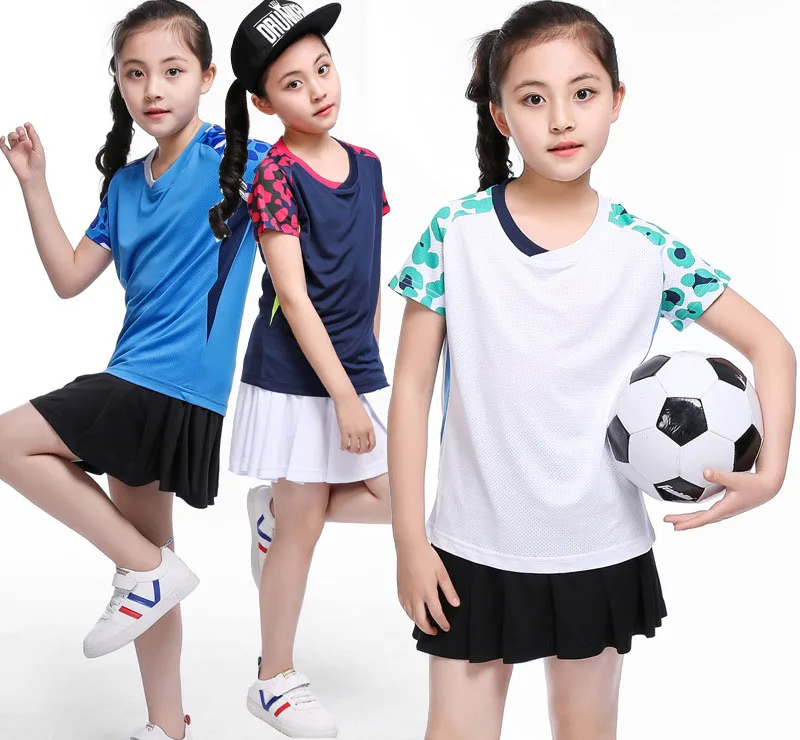 

Girl tenis masculino jersey,Kid tennis shirt shorts,table tennis shirts,Child Badminton T shirts,polyester ping pong sport shirt