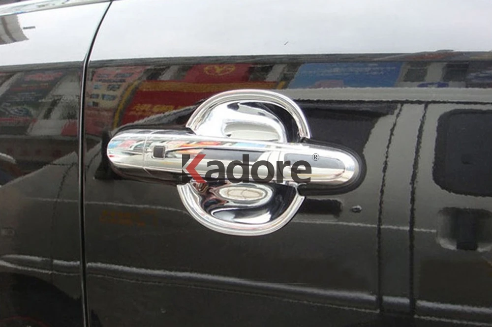 Для Kia Sorento 2010 2011 2012 2013 ABS хромированная боковая дверная ручка Крышка отделка автомобиля Наклейка Стайлинг внешние аксессуары