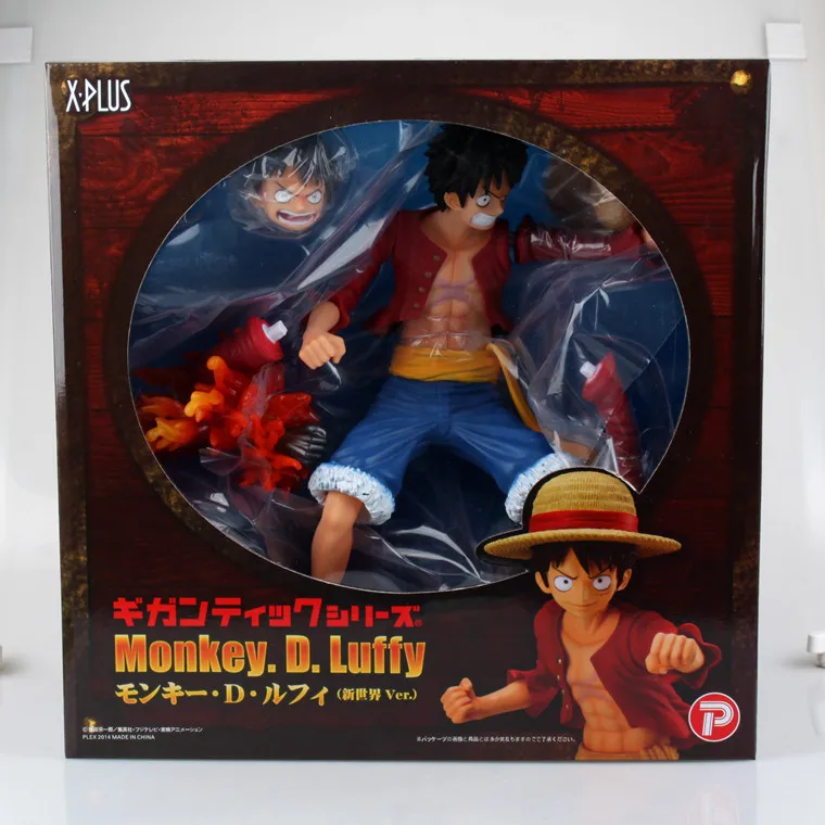 1 шт. 32 см цельная Обезьяна D Luffy Battle Ver в штучной упаковке ПВХ фигурка подвижная