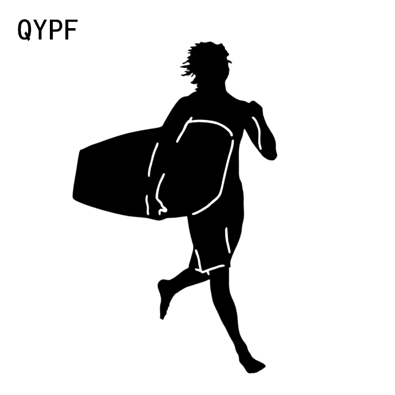 

QYPF 9,8*15,9 см, модный виниловый стикер для серфинга и стайлинга автомобиля, фотография мотоцикла