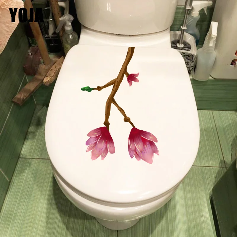 YOJA 17 4*24 7 см розовый королевский цветок фотообои для спальни|Наклейки на стену| |