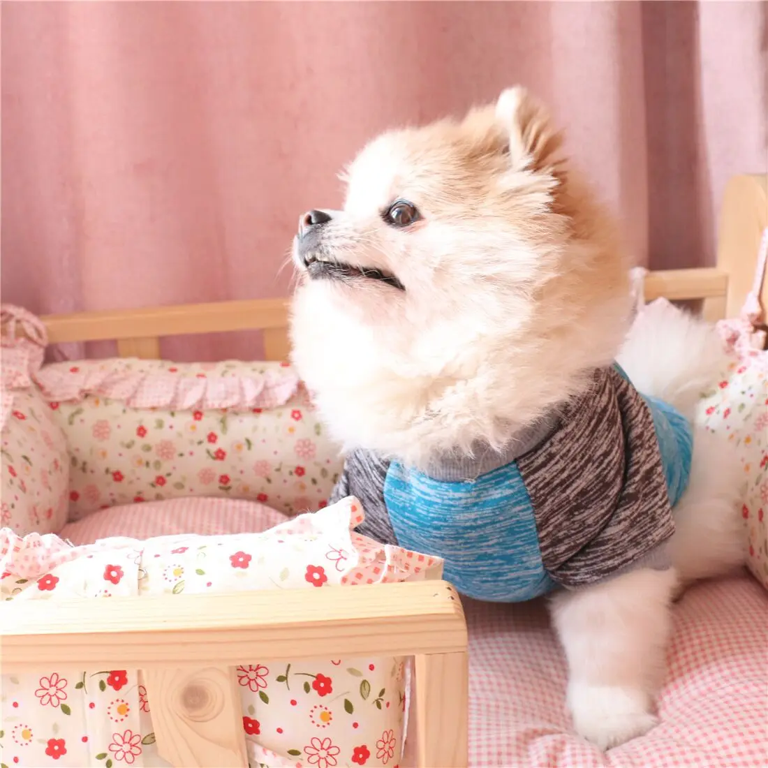 2018 Spring Autumn Pet Dog Clothes for Dogs Warm Thick Tshirt Soft Comfortable Sweater Cat Small XS-L | Дом и сад