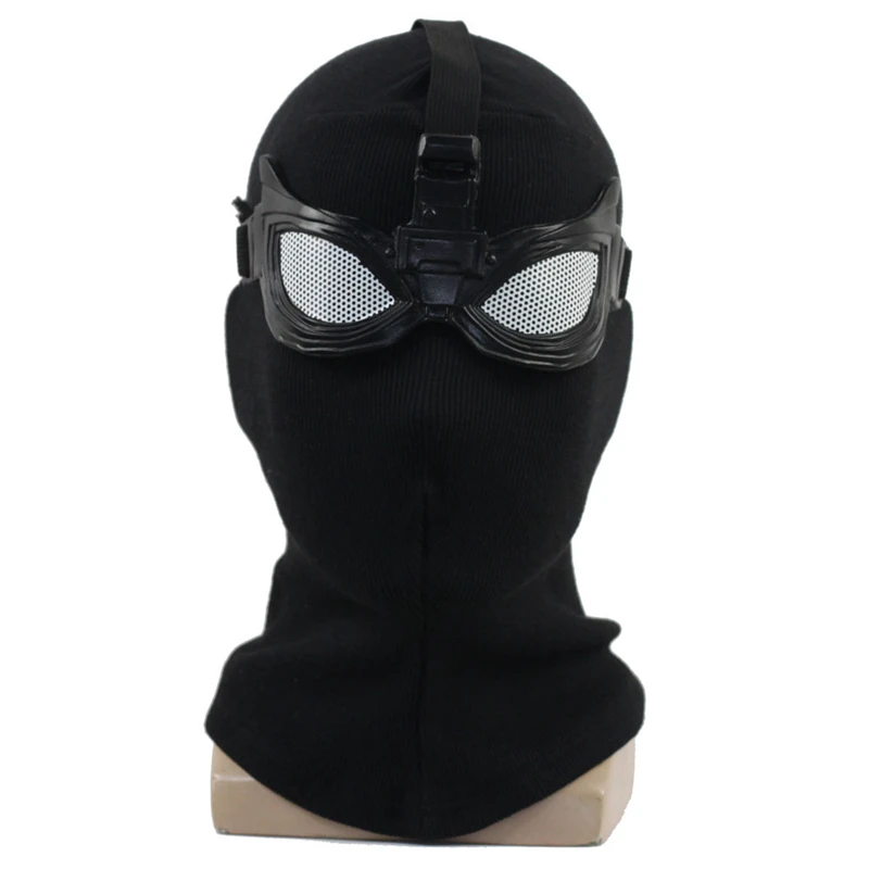 style 1 Spider-Man Far From Home Pvc Mask Cosplay Props Goggles Glasses Noir Helmet Children Halloween Accessories Spiderman Black Mask - Цвет: style 1
