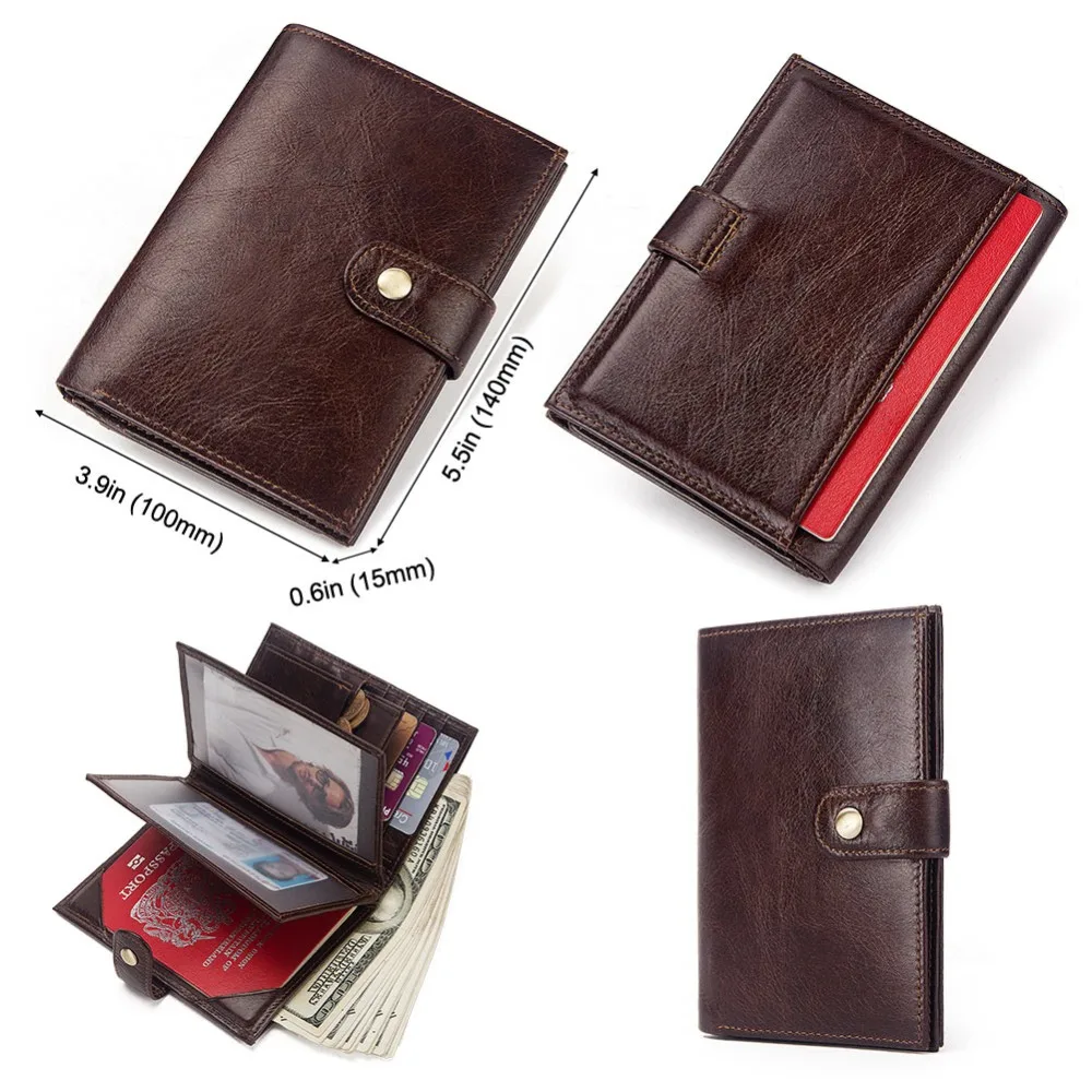 KAVIS 100% Genuine Leather Men Wallet PORTFOLIO Male Cudan Portomonee Perse Coin Purse Pocket Money Bag Engraving for Name | Багаж и сумки