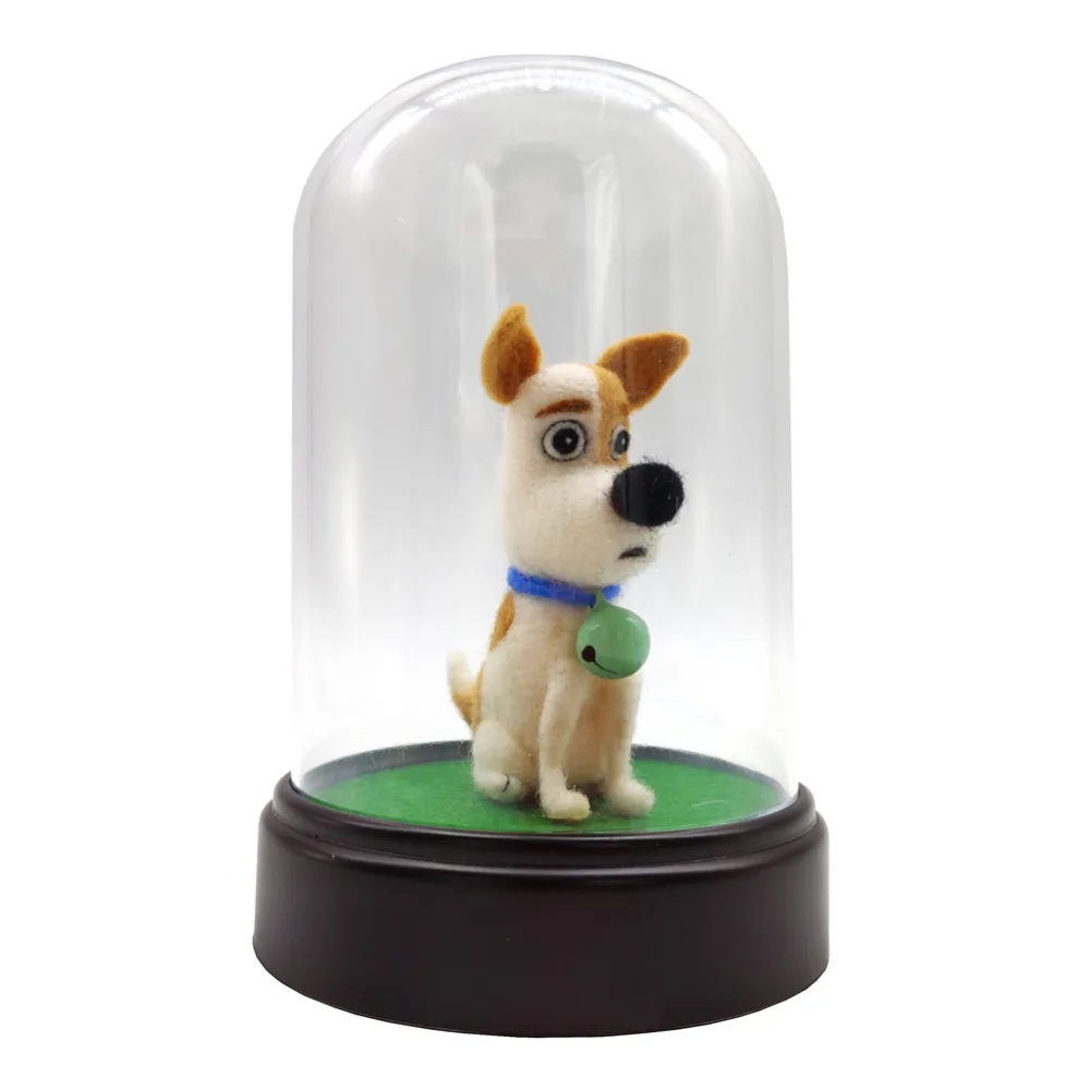 

Feltsky Jack Russell Terrier Needle Felting Kit Dog Felting Kits in Acrylic Cover 15x9.5cm - Video for Beginner