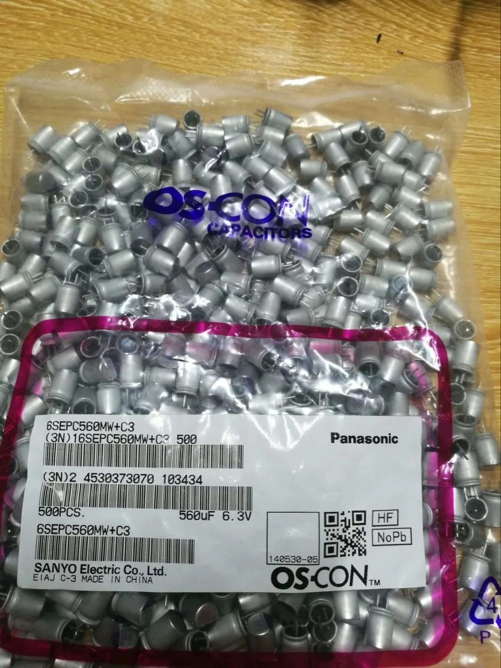 6.3V560UF 6X9 SEPC полимерный твердотельный встроенный конденсатор 6SEPC560MW