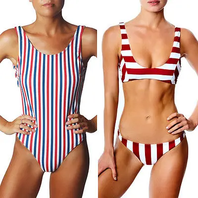 

Women Push-up Padded Bra Bandage Bikini Set Swimsuit Triangle Swimwear Bathing