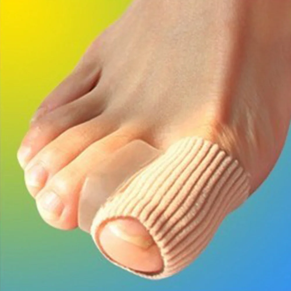 Pedicure Soft Thumb Adjuster Reusable Straightener Bunion Orthotics Hallux Valgus Correction Toe Separator Effective Silicone | Красота и
