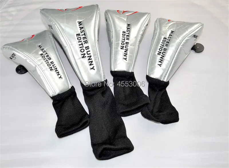 Новый чехол для головы гольфа Master Bunny Edition из искусственной кожи PG Golf Driver Woods 4