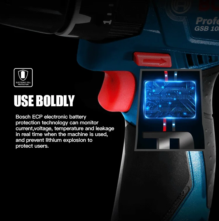 Bosch GSR 120-Li ручная дрель 12 В Электрическая дрель бытовой Электроинструмент отвертка