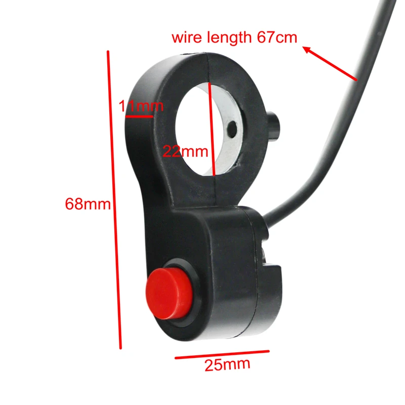 Универсальный переключатель на руль мотоцикла MoFlyeer 22 мм | Автомобили и мотоциклы