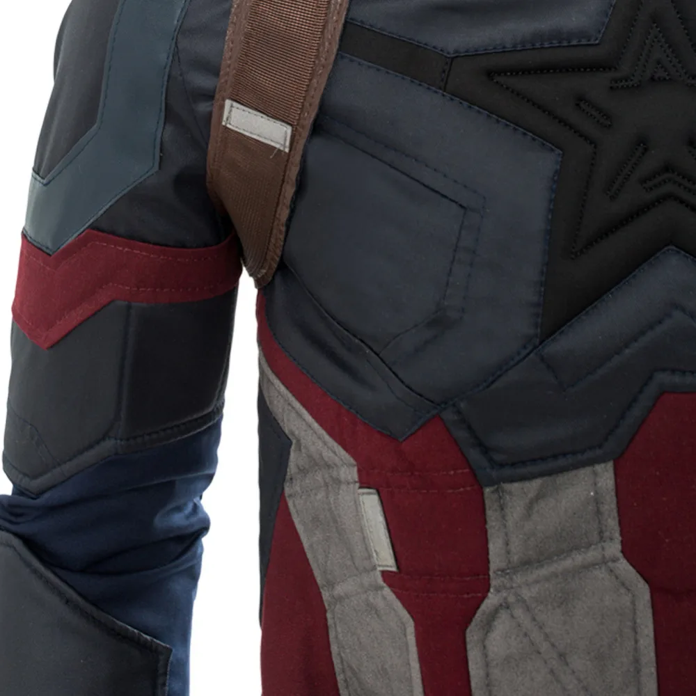 Косплей костюм Мстители: Бесконечная война Капитан Америка Steven Rogers косплей костюм новая версия для взрослых мужчин Хэллоуин