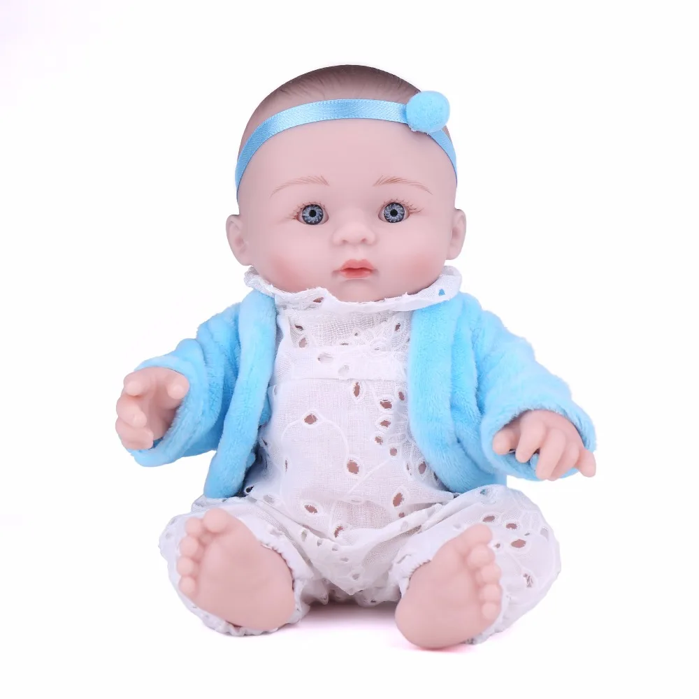 Силиконовые маленькие игрушки Reborn Baby модель куклы мягкие Подарки для