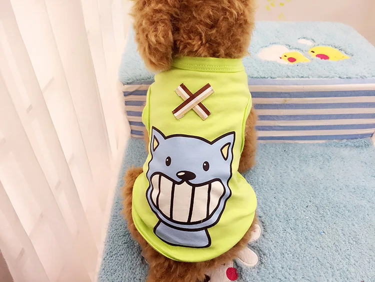 Бесплатная доставка летняя и Весенняя собачья жилетка для домашних животных