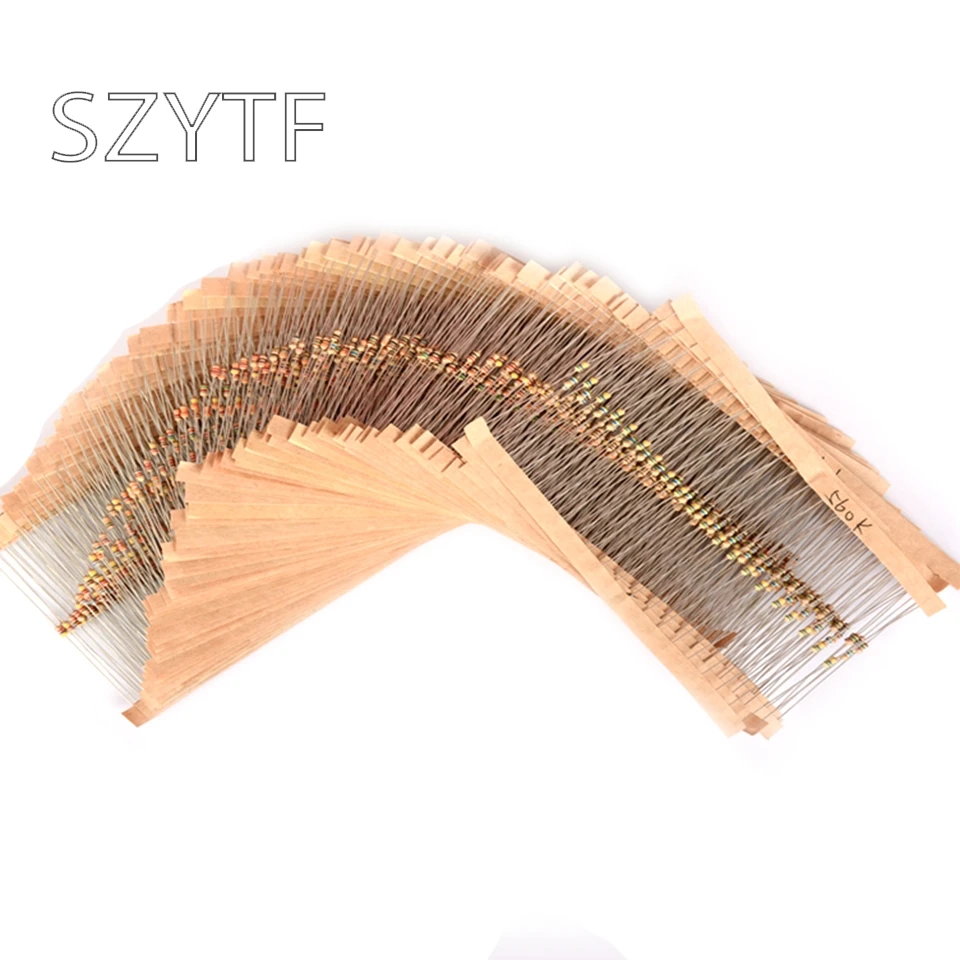 Component Package 1/4W 0.25W 122 kind * 20 PCs =2440 PCs (0.33ohm-4.7m) 5% carbon film resistors assorted kit
Component Package 1/4W 0.25W 122 kind * 20 PCs =2440 PCs (0.33ohm-4.7m) 5% carbon film resistors assorted kit