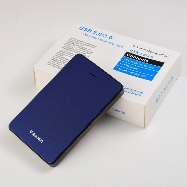 2,5 '' мобильный портативный HDD 120G USB2.0 Внешний жесткий диск для хранения подключи и играй в продаже