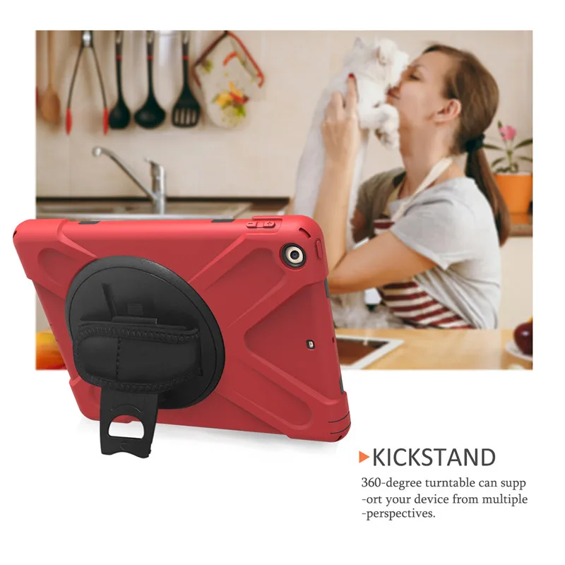 Портативный чехол Hmsunrise для apple ipad 2/3/4 безопасный детей противоударный