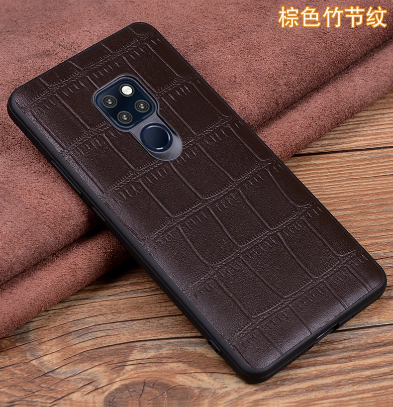 Чехол из натуральной кожи для huawei mate 20, Роскошный чехол для телефона huawei mate 20Pro 20X, защита экрана из закаленного стекла