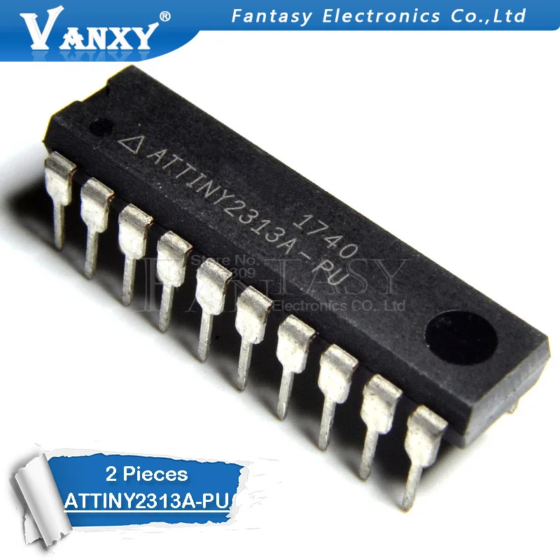 2 шт. ATTINY2313A PU DIP20 ATTINY2313 DIP 2313A 20 Новый и оригинальный IC|ic dip|dip icic attiny2313 |