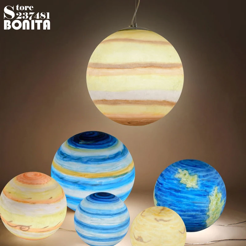 Mars Jupiter Saturn Uranus Sun Mercury Earth Moon подвесное освещение Вселенная планета Подвесная