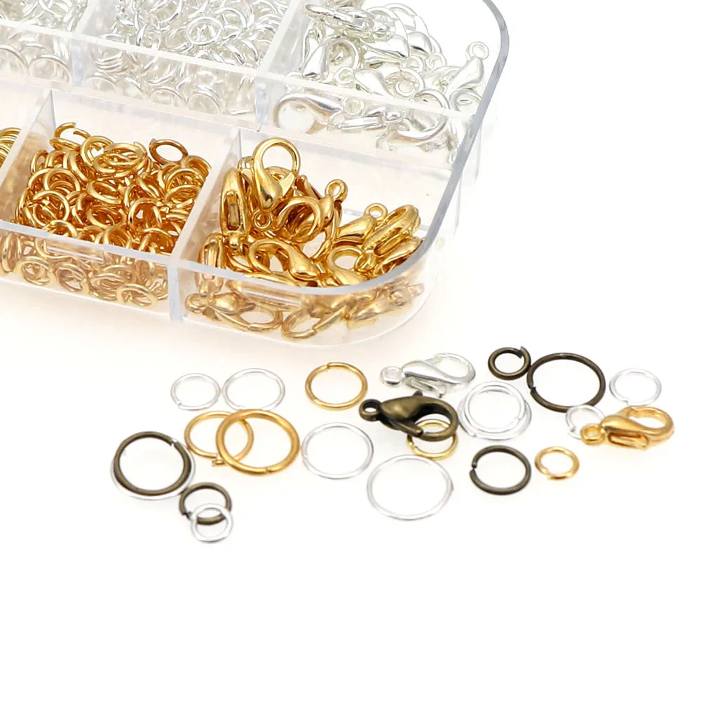 1 коробка 3 цвета Золотая серебряная старинная зеленая металлическая пряжка с