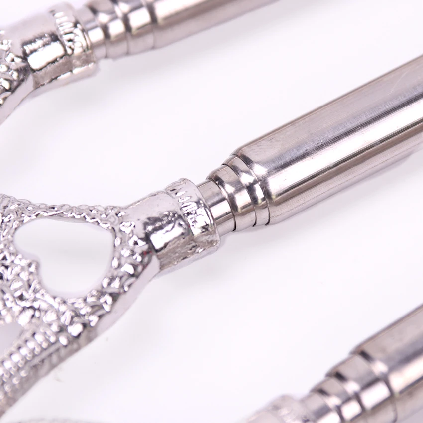 

New Practical Handy Stainless Pen Clip Back Scratcher Telescopic Pocket Scratching Massage Kit Bear Claw Back Scratcher