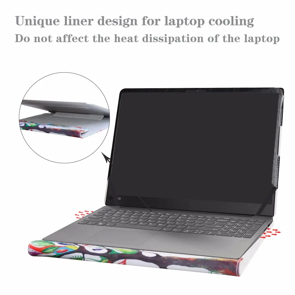 Защитный чехол Alapmk для 1" ноутбука lenovo ideapad 330s 330s-14IKB [не подходит для других моделей]