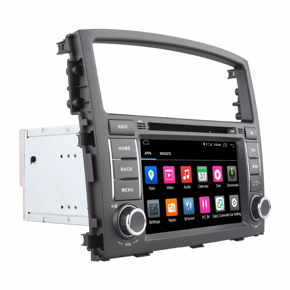 1024*600 Octa 8 Core 2GB RAM Android 6 0 Автомобильный DVD-плеер для MITSUBISHI PAJERO V97 V93 2011 2012 2013 2014 2015 GPS