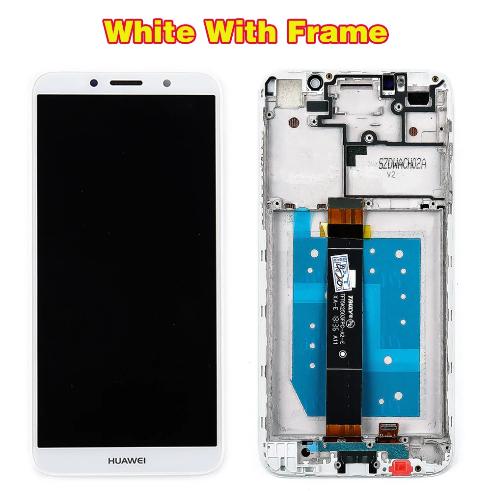 Huawei Honor 7S 5,45 дюймовый ЖК-дисплей huawei Honor 7A DUA-AL00 кодирующий преобразователь сенсорного экрана в сборе рамка с бесплатной стеклянной пленкой инструменты
