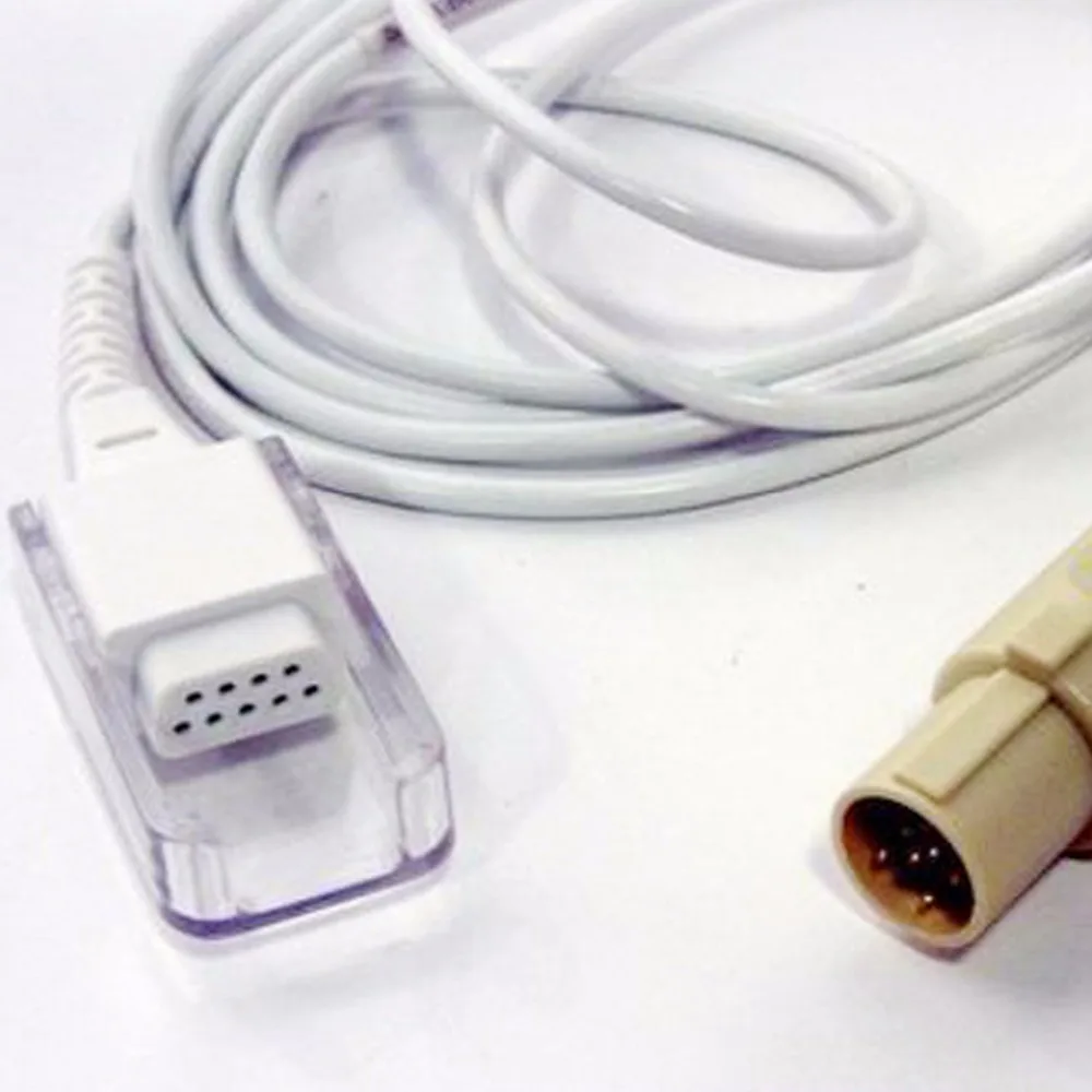 

Compatible Hellige Cardioserv Spo2 adapter cable,