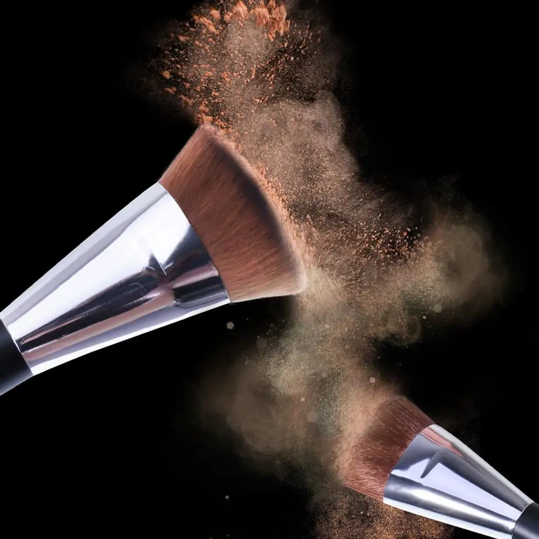 Кисть для рассыпчатой пудры Косметический инструмент макияжа пластиковая