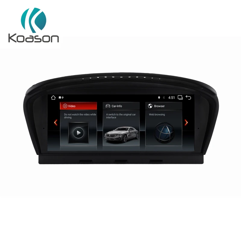 Koason Автомобильный мультимедийный плеер для BMW 5 серии E60 E61 E63 E64 E90 E91 E92 CIC системы 2