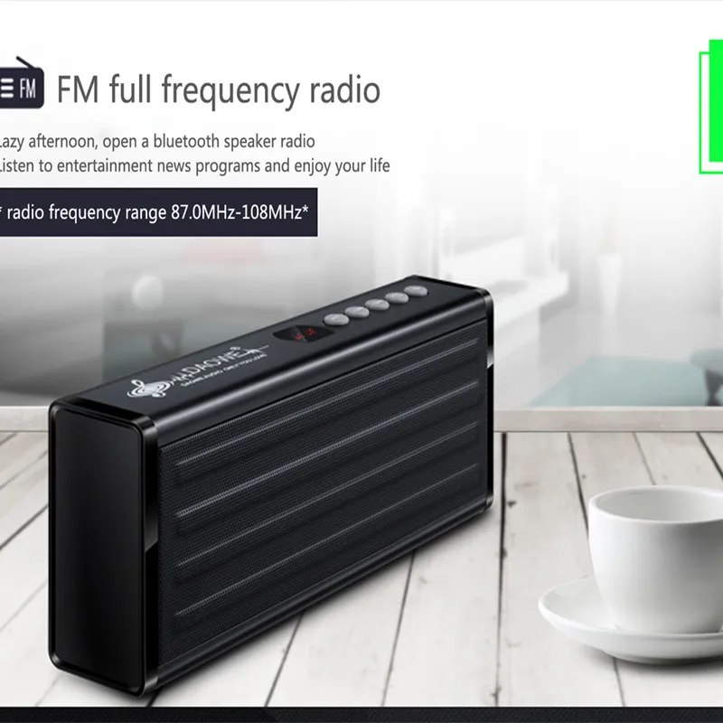 DAOWE новый оригинальный 20 Вт Bluedio Мини Bluetooth динамик Портативный беспроводной s
