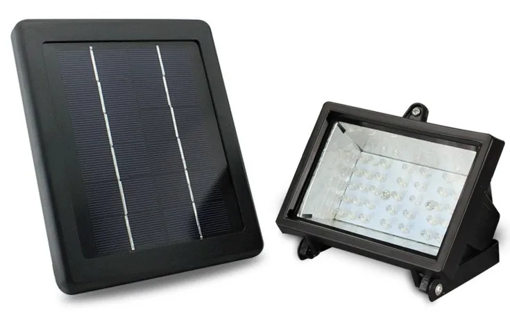 Система солнечного освещения с 3W солнечной панелью + 36 Led 5M кабелем для дома