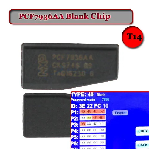 Чистый чип транспондера PCF7936AA (замена PCF7936AS)|Охранная сигнализация| |