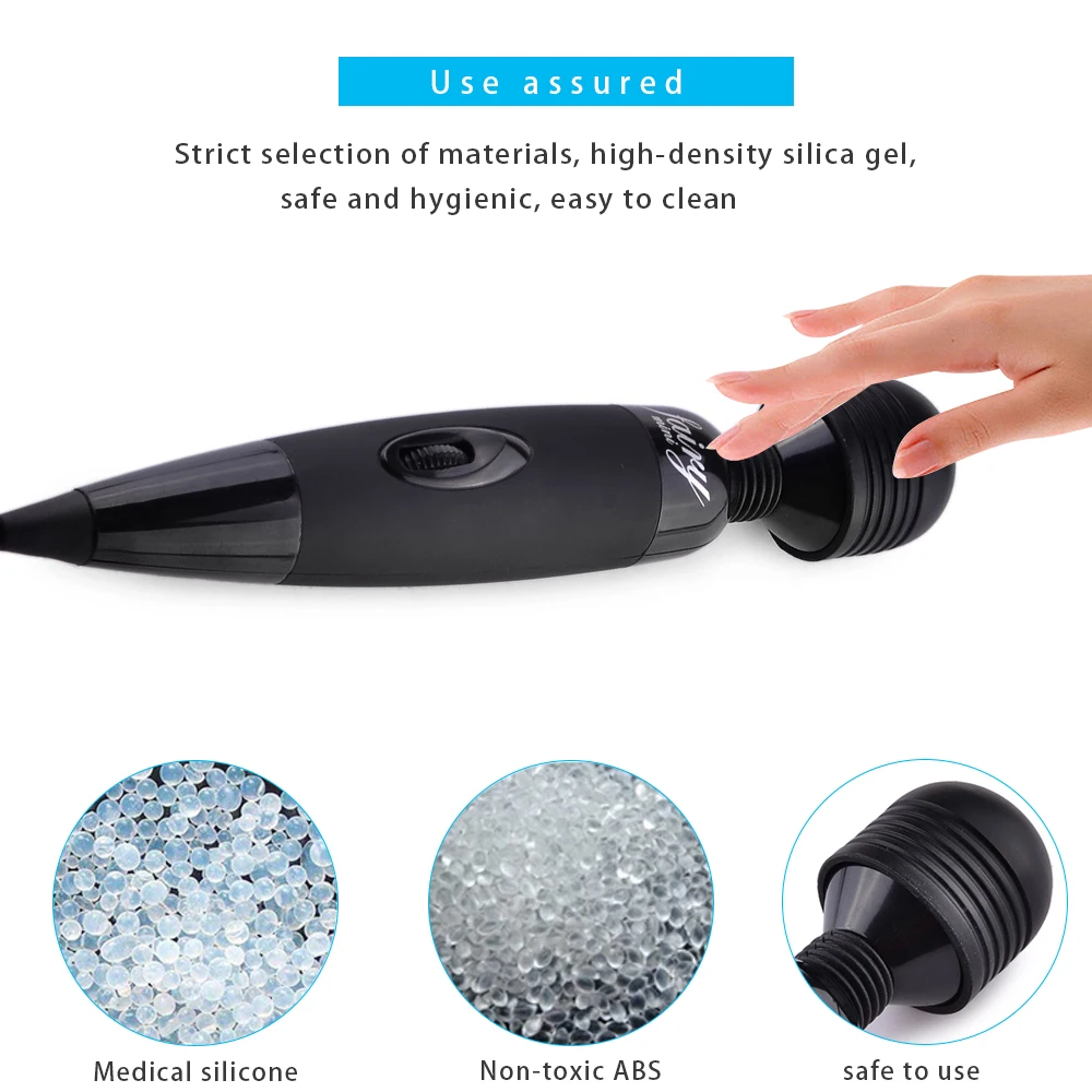 ЕС PLUG Вибраторы AV клитор стимуляция многоскоростная палочка массажер для тела