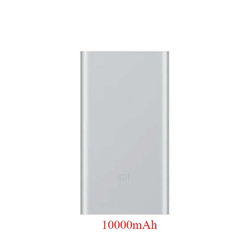 Оригинальный Для Xiaomi Мощность Bank 5000 мАч 10000 16000 20000 bank внешняя Батарея банка для
